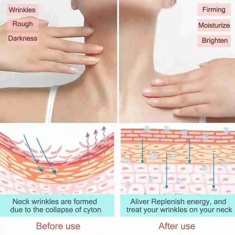 

Collagen Cream Neck Wrinkle Removing Firming Skin Whitening Moisturizing Neck Anti-aging Anti Wrinkle Cream