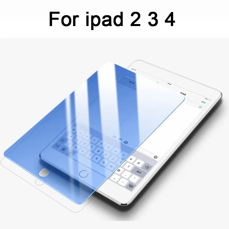 For ipad 2 3 4 Анти-синий светильник из закаленного стекла для iPad Air 1 Air 2 pro 10,5 защитный экран для планшета пленка для iPad mini 2 3 4 5 - Цвет: For ipad 2 3 4