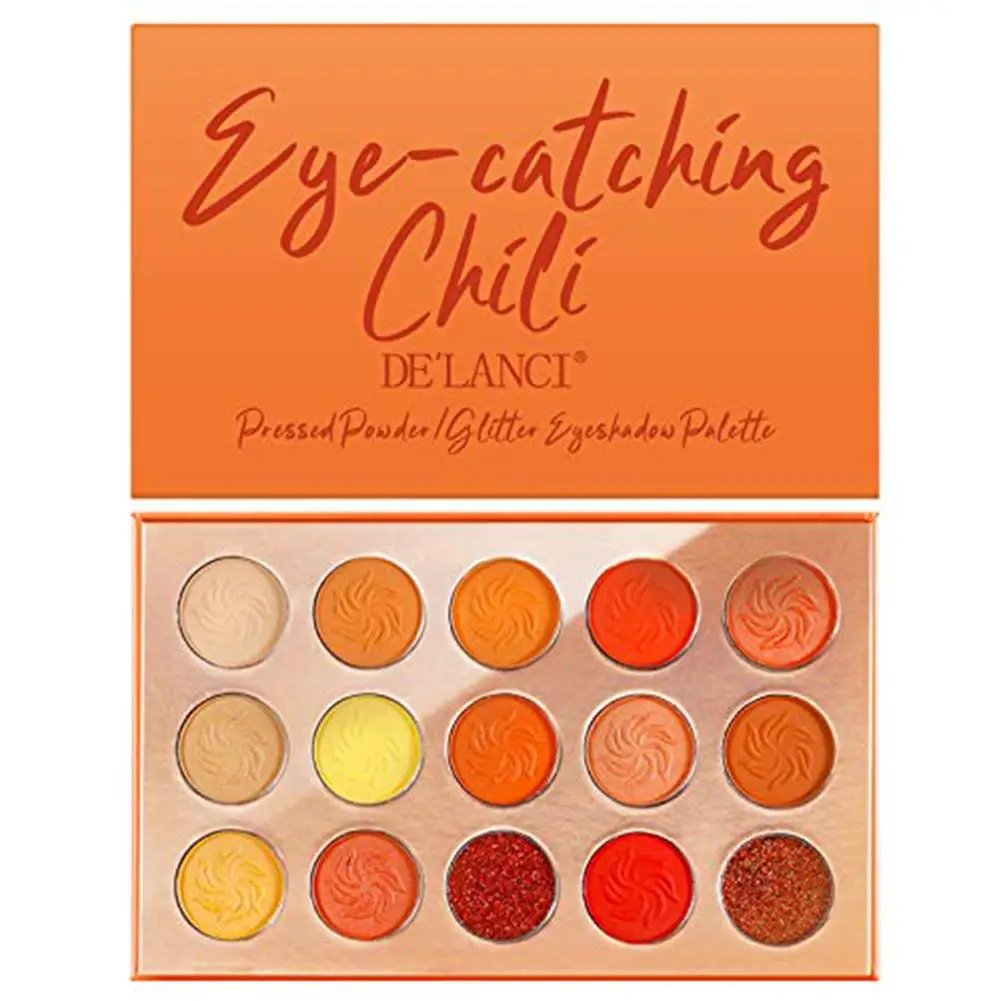 Avocado Green Eye Shadow Palette 15-color матовые мерцающие блестки Макияж Косметика стойкие тени для век