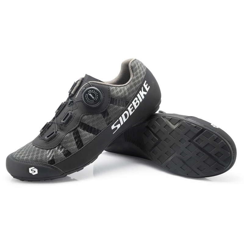 Sidebike mtb shoes mountain bike non-lock leisure road bike cycling shoes men women ultralight 565g breathable non-slip