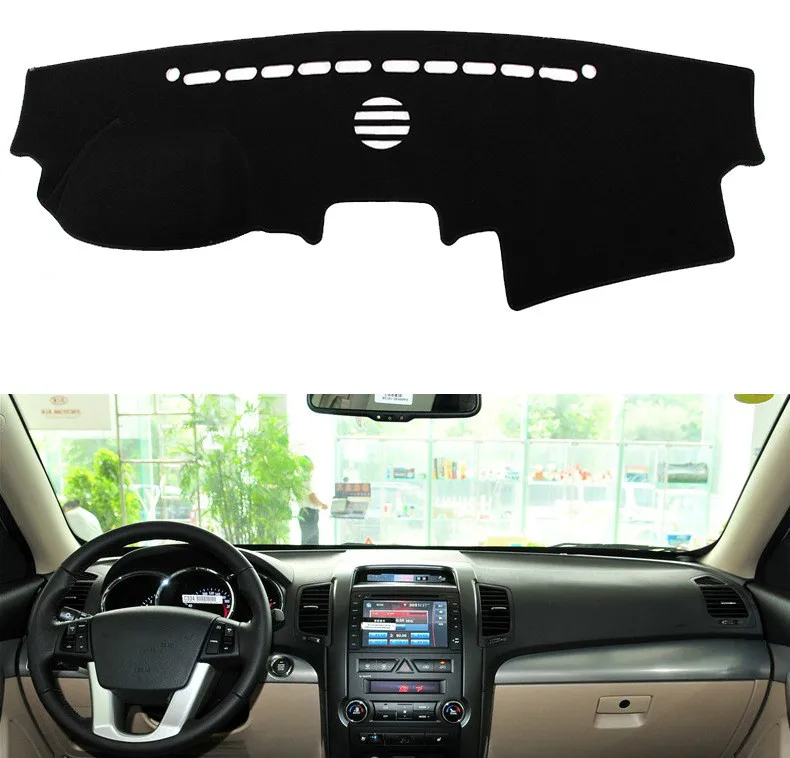 Для Kia Sorento 2009 2012 крышка приборной панели автомобиля коврик анти УФ