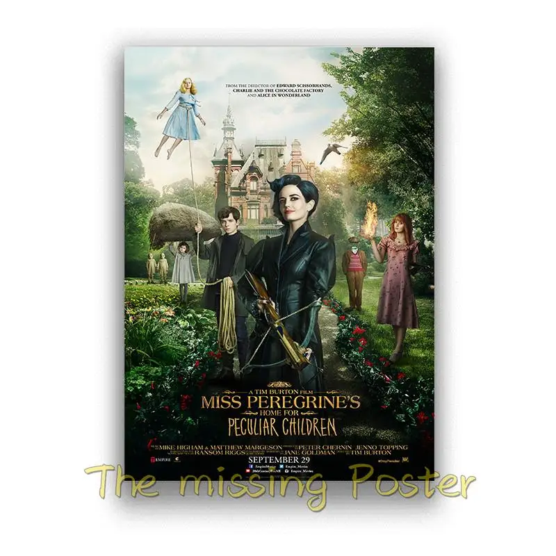 

Плакат "Дом странных детей"