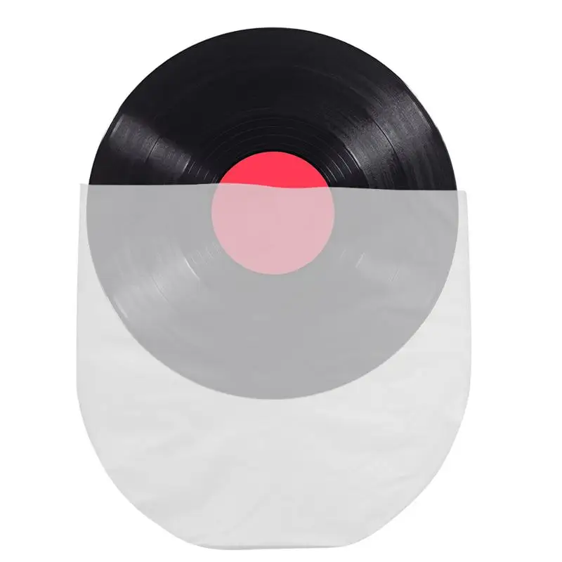50 шт. CD Protecter LP пластмассовый мешок виниловая запись Прозрачная крышка контейнер