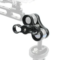 1 inch ball clamp for underwater scuba diving camera lights fast and easy mounting