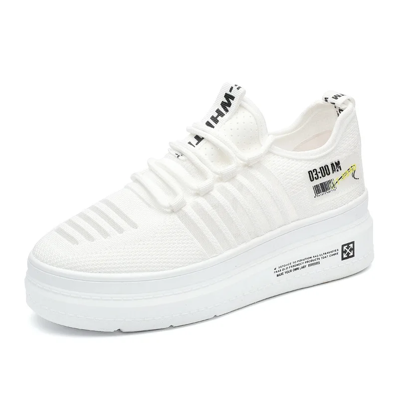 

Flying Woven Hollow Mesh Breathable Casual Shoes Summer Nice Tide Wild Shoes Students Increase Shoes Women