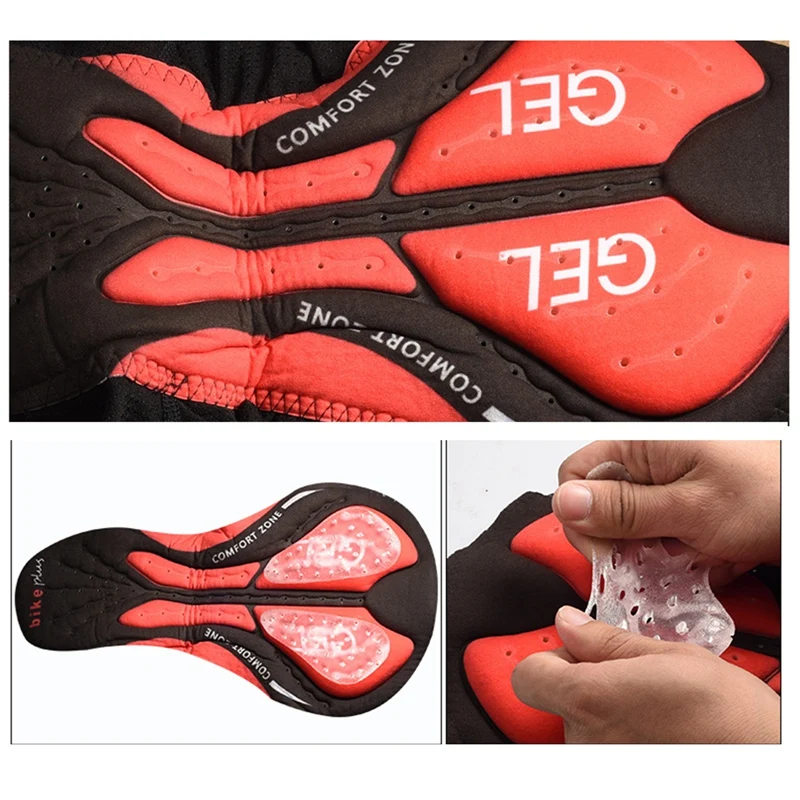 

2021 Upgrade Cycling Shorts Mesh Cycling Underwear 5D Gel Pad Shockproof Cycling Underpant MTB Shorts Bike Underwear