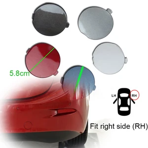 Автомобильные запчасти Hengfei, крышка прицепа, бампер, Тяговая крышка для Mazda 3 Axela 2014-2019, задняя крышка прицепа