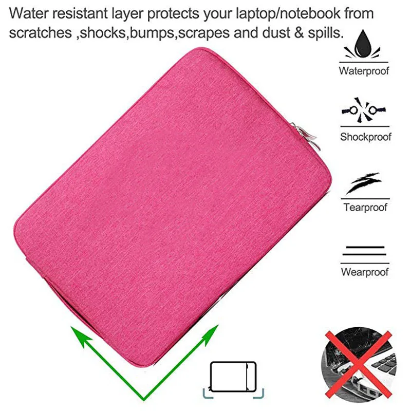 

Handbag Sleeve Case for Huawei Matepad T10S Case AGS3-L09 AGS3-W09 Matepad T10 10.1'Waterproof Sleeve bag with Multi Pockets