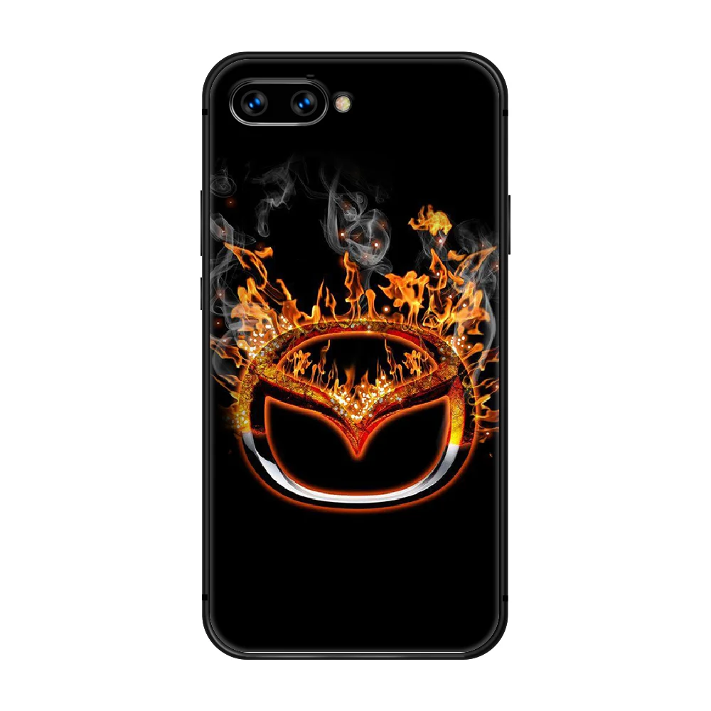 

Mazda car luxury Phone Case Cover Hull For HUAWEI honor 8 8c 8a 8x 9 9a 9x V10 MATE 10 20 I lite pro black Etui luxury cover art