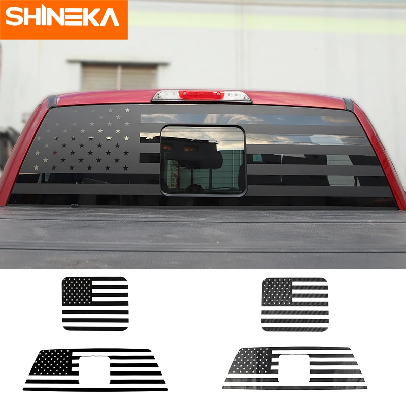 Автомобильные наклейки SHINEKA для Ford F150 2015 + внешние на лобовое стекло автомобиля