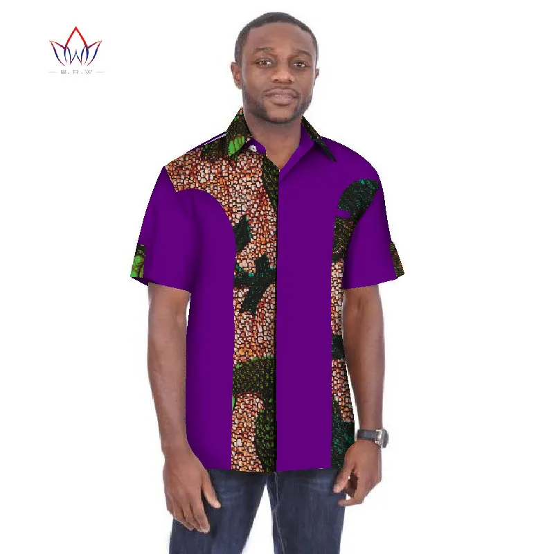 Традиционная мужская одежда в африканском стиле мужские рубашки с коротким