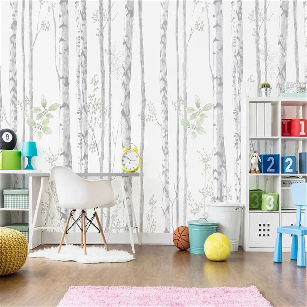 

milofi manufacturers custom wallpaper mural 3d modern woods background wallpaper mural