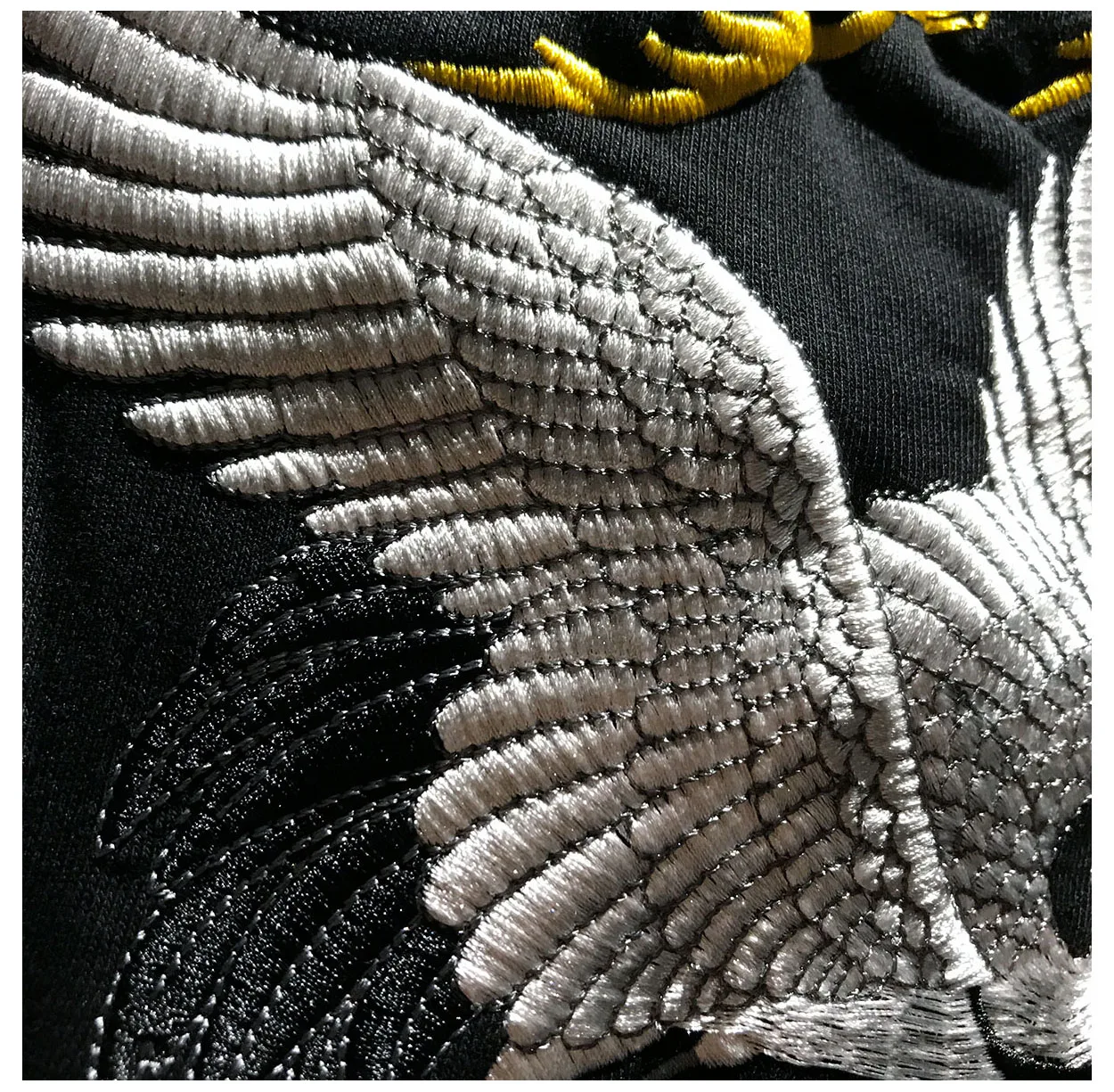 

embroidery hooded fleece loose man fashion trend of qiu dong with velvet big yards fashion lovers