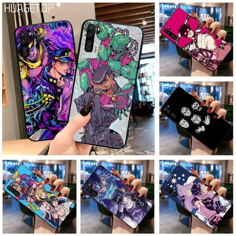 

HUAGETOP JoJo Bizarre Adventure Soft Phone Case Cover for Huawei P40 P30 P20 lite Pro Mate 30 20 Pro P Smart 2020 prime