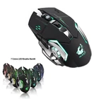 Перезаряжаемая Бесшумная игровая мышь, USB, 2,4 ГГц, эргономичная беспроводная мышь, компьютерная мышь Для imac pro, macbook, ноутбука