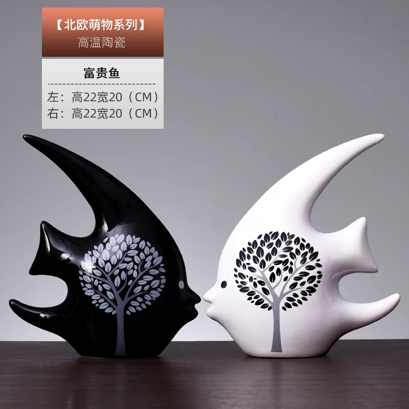 Керамические фигурки животных аксессуары для украшения дома в скандинавском