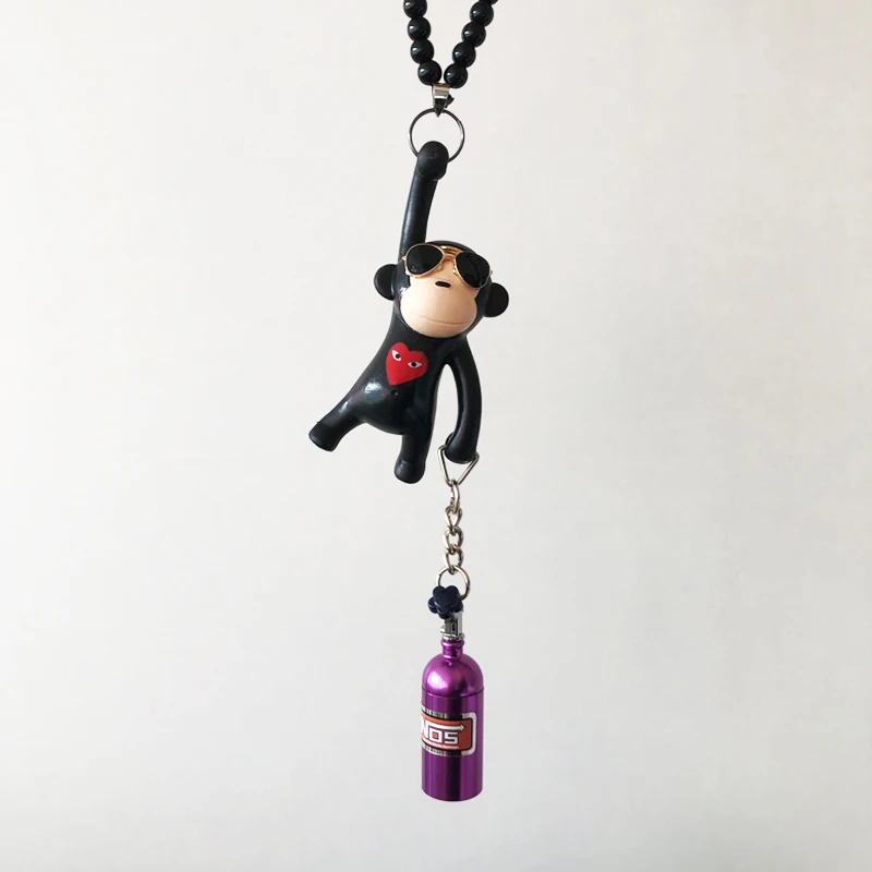 Лидер продаж подвеска в виде обезьяны зеркало заднего вида металлическая