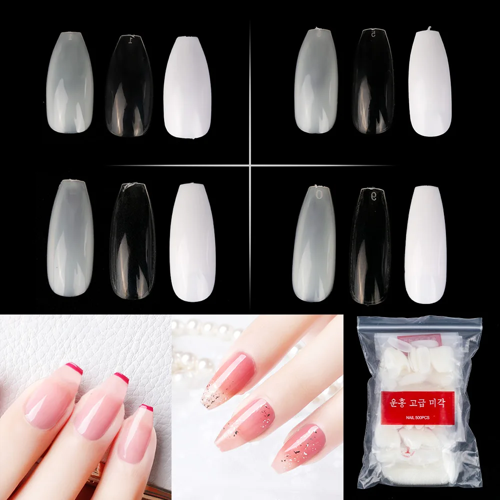 Новинка 600 шт. накладные ногти для маникюра | Красота и здоровье
