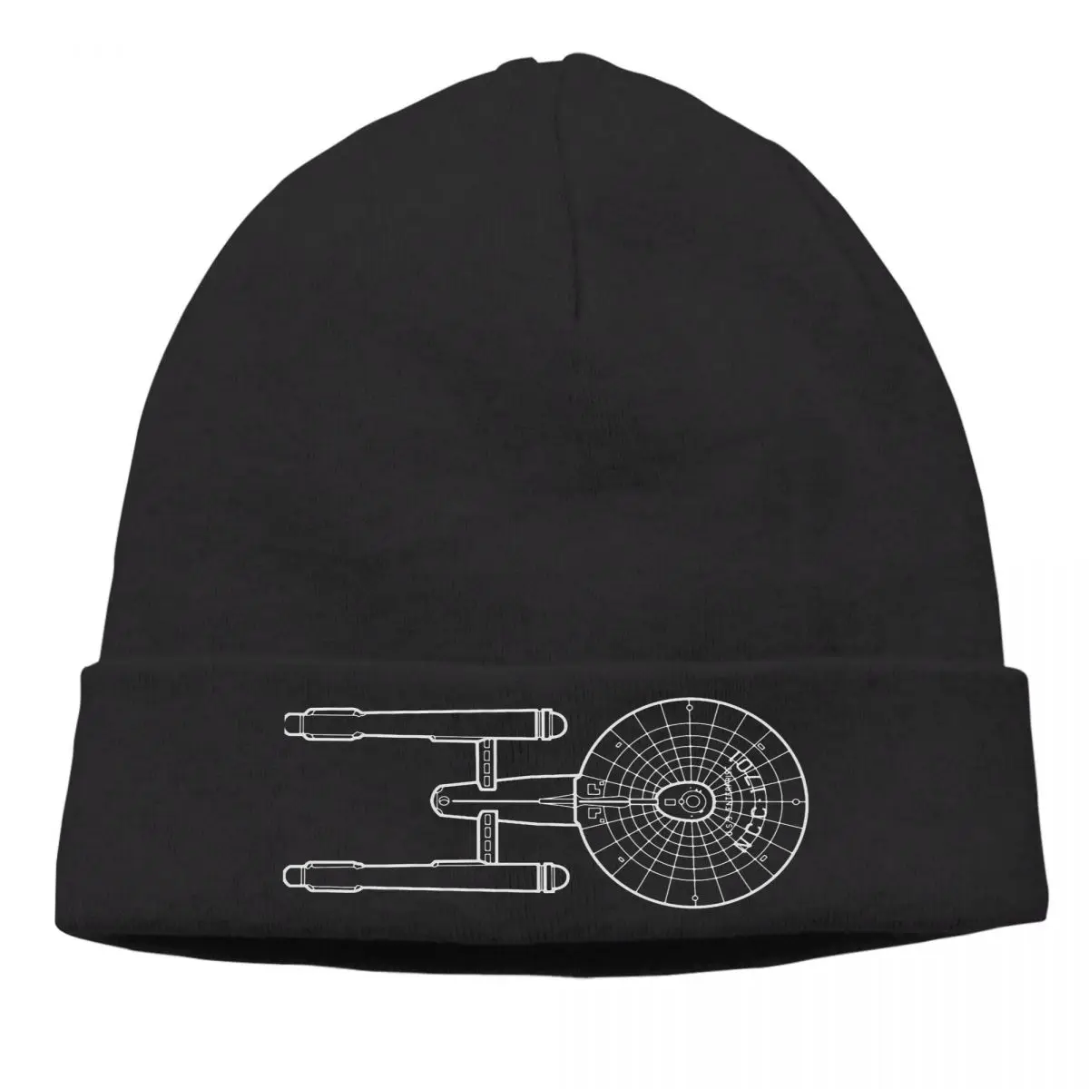 

Enterprise Line Bonnet Homme Outdoor Knitting Hat Star Trek Spok Science Fiction Film Skullies Beanies Caps Novelty Cotton Hats