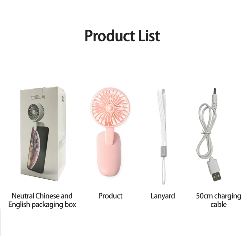 

Mini Portable Pocket Fan USB Rechargeable Travel Hand Held Cooler Cooling Mini Fans Student Household Outdoors Cooler Ventilador