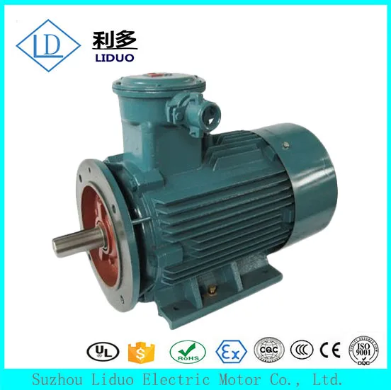 

ExdIIBT4 three-phase asynchronous explosion-proof motor YB3 series vertical and horizontal 4 copper core AC motor motorcycler