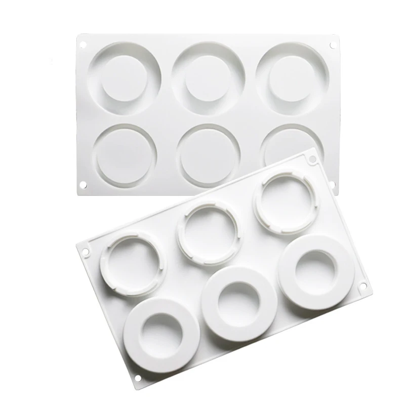 Силиконовые формы для торта пончики шоколадные инструменты украшения тортов из