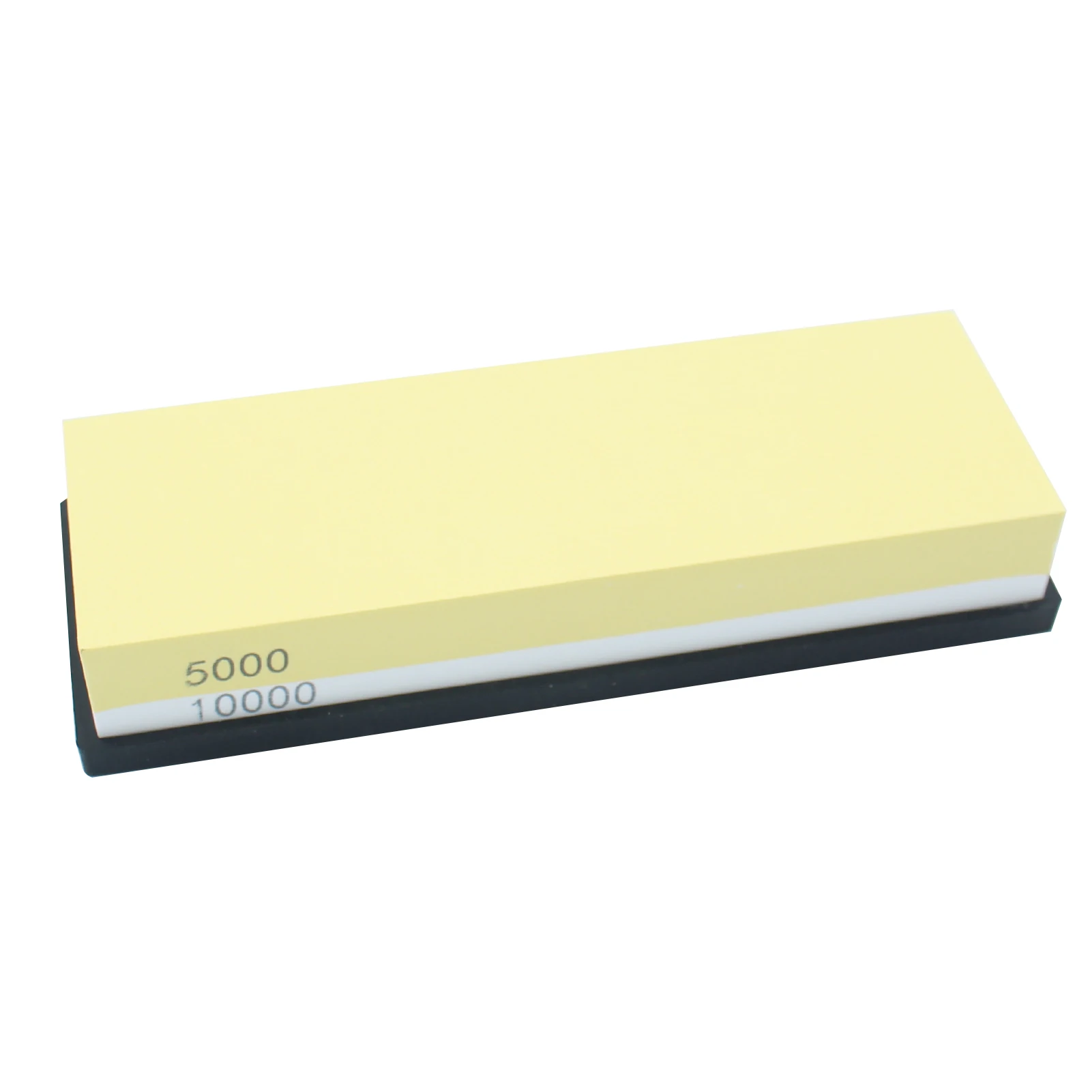 

5000/10000 Grit White Corundum Double-sided Whetstone with Bamboo Base Angel Guide for Cutter Sharpening