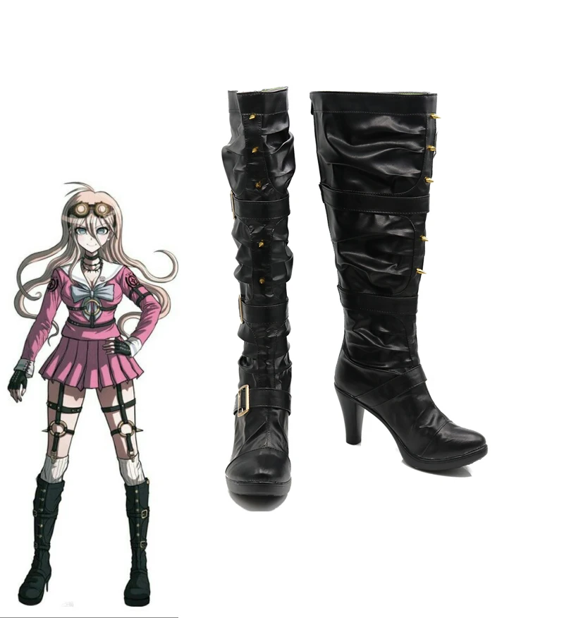 Японская игра Danganronpa V3 ирума Миу кролик косплей обувь аниме сапоги на заказ для