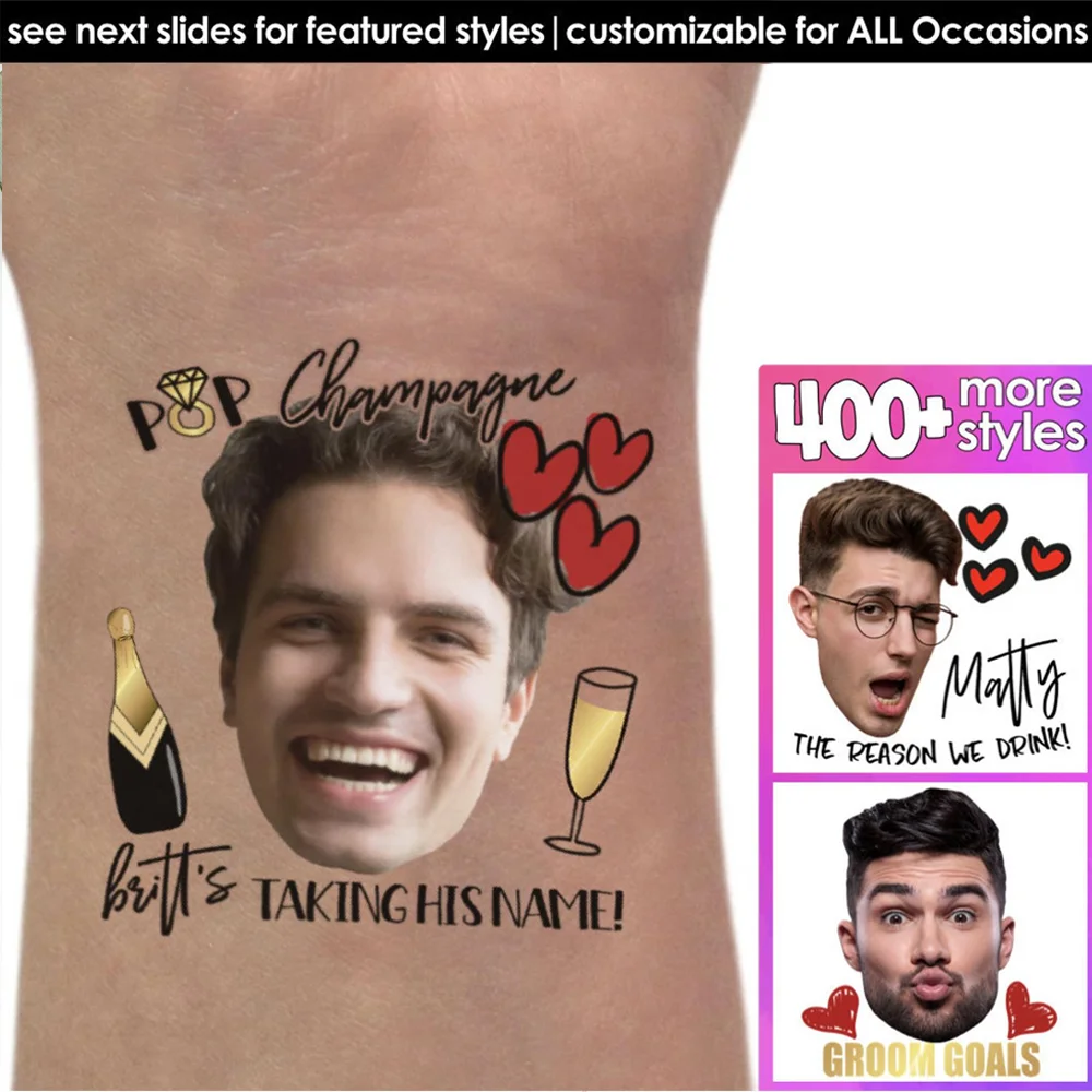 Татуировки на лицо жениха с текстом заказ индивидуальные татуировки для