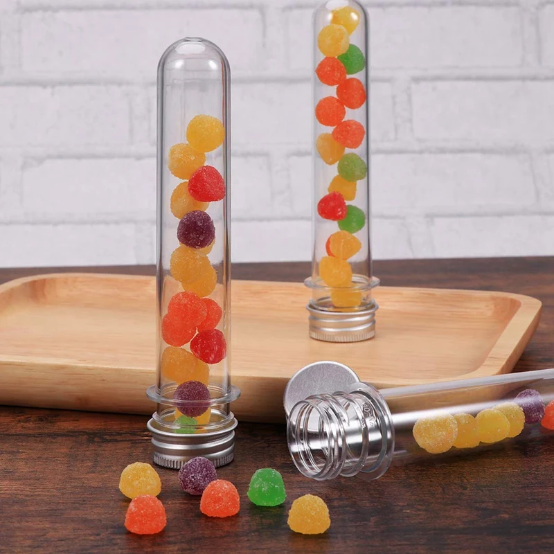 

Test Tubes Transparent Storage Tubes With Lid - Bead Storage Tubes - Plastic Tube For Beads, Seed Beads, Jewellery And Candy Sto