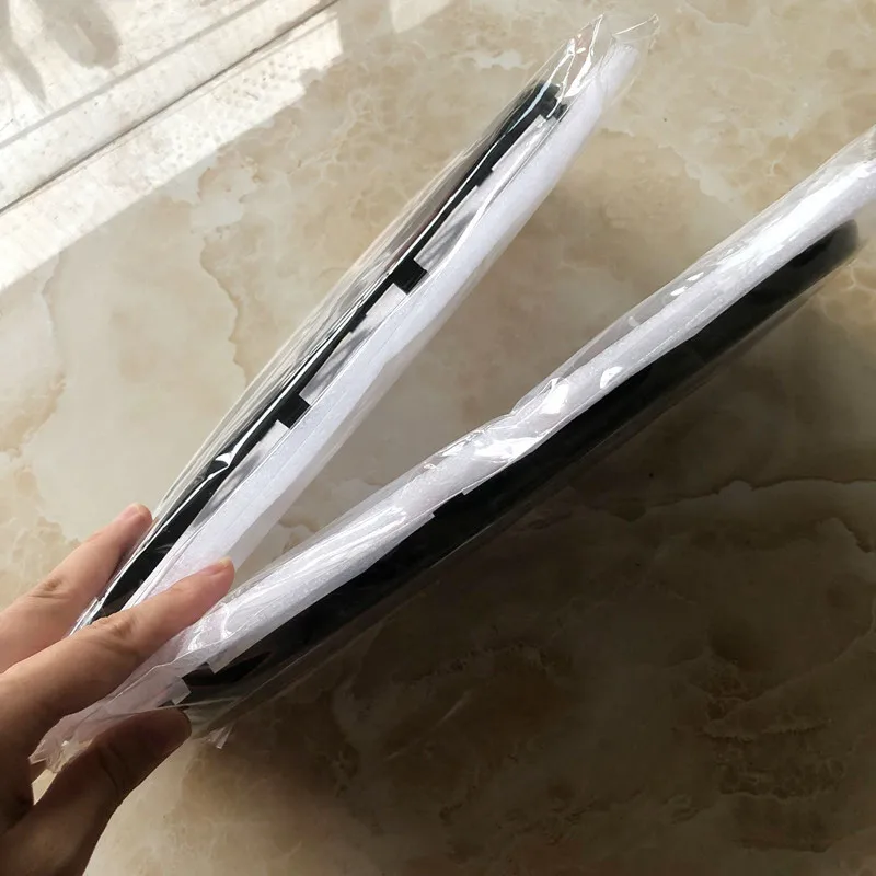 Автомобильный Стайлинг, 4 кольца, 3D ABS пластик, черный хром, карбоновая решетка, Передняя Задняя Крышка багажника, Эмблема для A3 A5 Q3 Q5 Q7 A4L A6L C7 B8