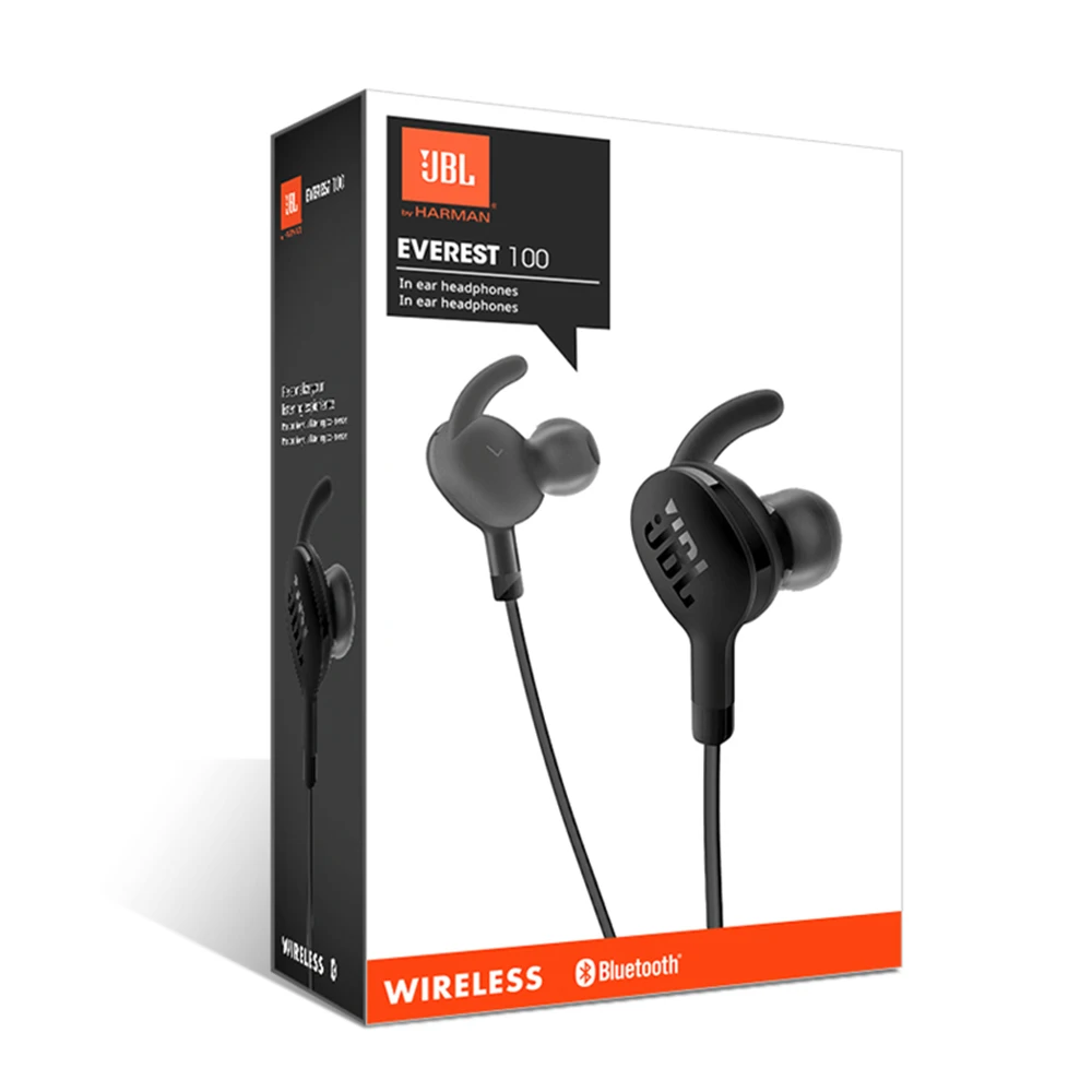 

JBL EVEREST 100 Bluetooth Wireless Headphones Sports Bluetooth In-ear Headset Wireless Earbuds With Mic Support Android/IOS