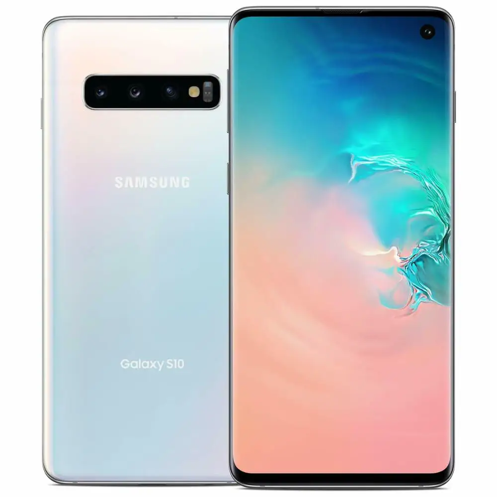 Оригинальный разблокированный сотовый телефон Samsung Galaxy S10 G973U1 6 1 дюйма 8 ГБ ОЗУ