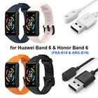 Силиконовый ремешок для Huawei Band 6, сменный Браслет, аксессуары, зарядное устройство, USB-кабель для зарядки Huawei Honor Band 6 2021