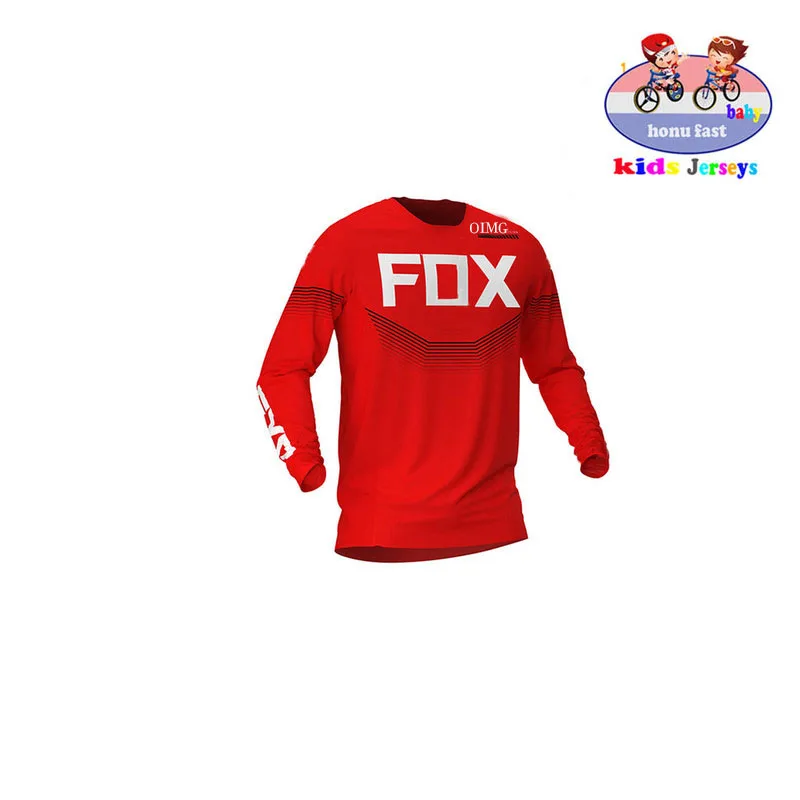 

2021 Children Downhill Jerseys RACE FACE Mountain Bike MTB Shirts Offroad DH Motorcycle Jersey Motocross Sportwear Clothing FDX