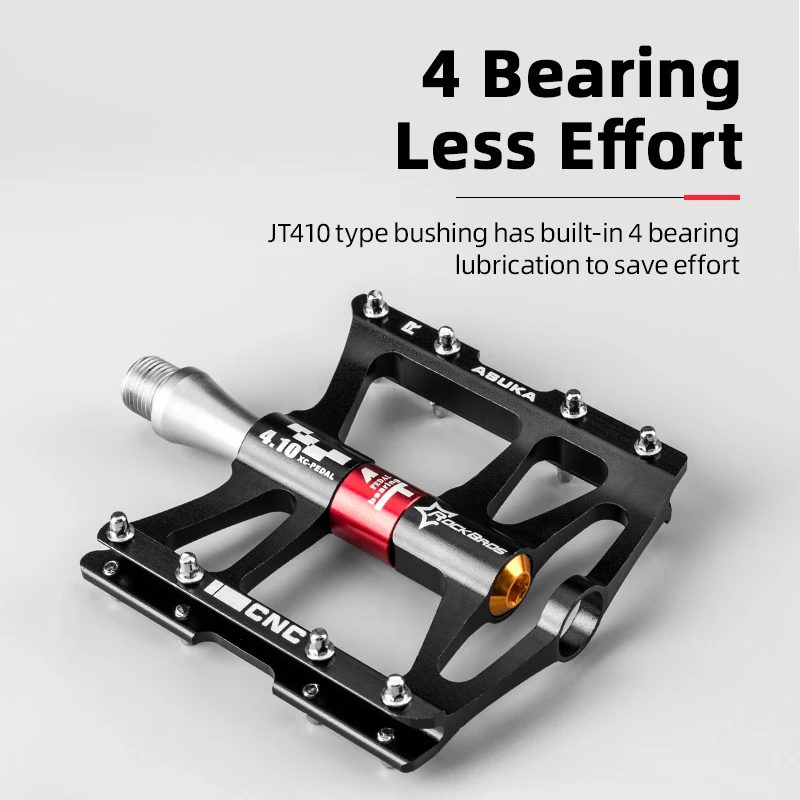 Mountain Bike Bicycle Pedals Cycling Ultralight Aluminium Alloy 4 Bearings MTB Pedals Bicicleta Bike Pedals Flat BMX Pedales Mtb