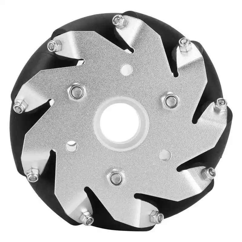 RC Toy Accessory Parts 100mm Durable Steel Mecanum Wheels Set Left Right for Robot Car 14162 | Игрушки и хобби