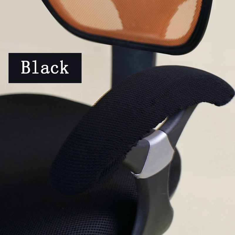 Новый стиль 1 пара эластичный чехол для подлокотников с вышивкой офиса на