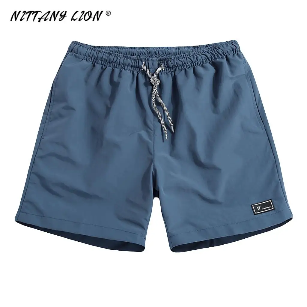 

Новинка 2021, мужские шорты, летние тонкие быстросохнущие пляжные брюки, повседневные спортивные короткие брюки, мужские шорты