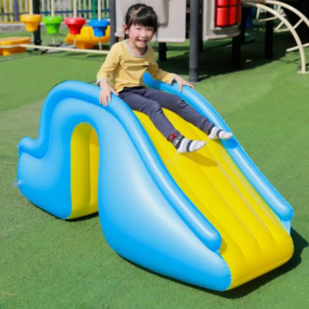 

Inflatable Waterslide With Wider Steps Joyful Swimming Pool Supplies Kids Water Play Recreation Facility