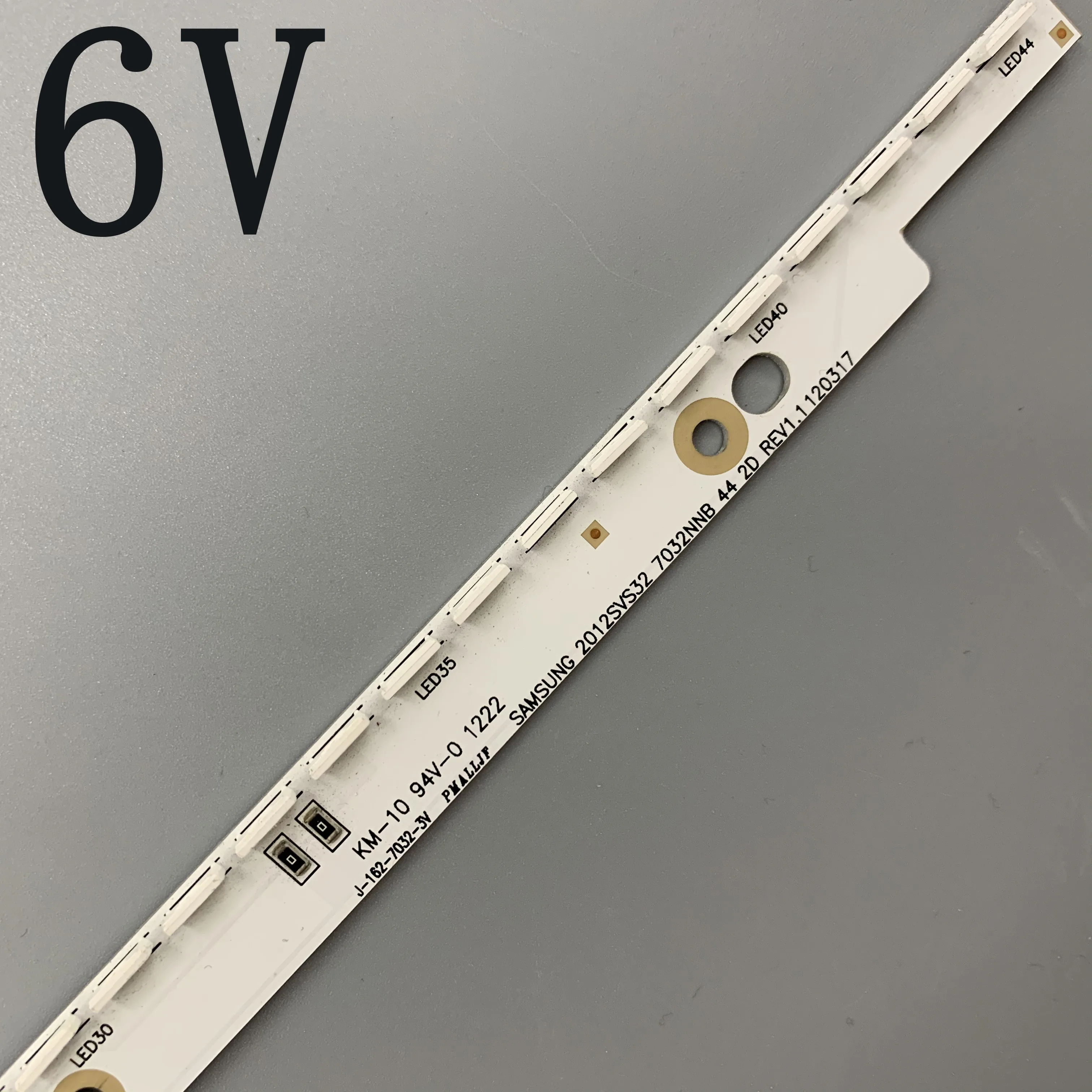 406 мм 6В * 44 Светодиодный s новый светодиодный прожектор 2012SVS32 7032NNB 2D REV1.0 32 &quotТВ