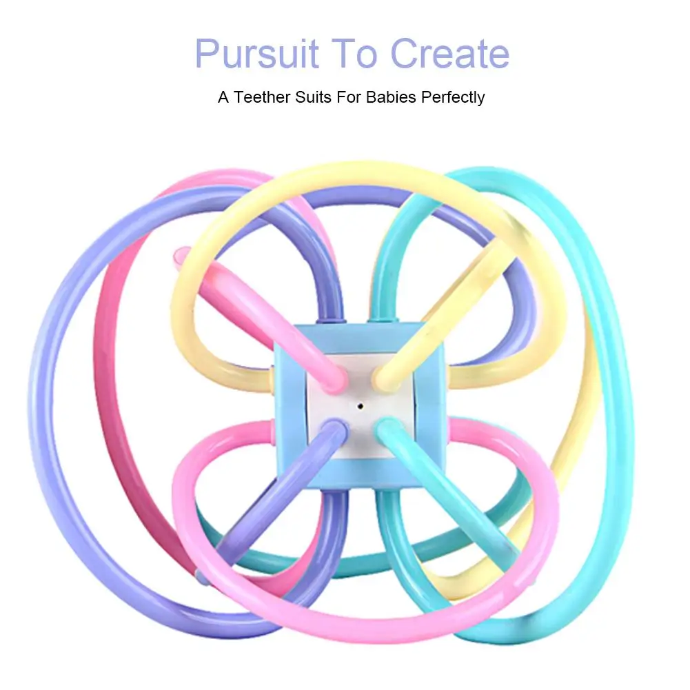 Дети и младенцы Манхэттенский погремушка зубы шлифовка укрепление захват