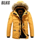 2021 зимние канадские пуховые парки, мужская куртка, модная ветровка с капюшоном и меховым воротником, утепленное пальто, мужская одежда