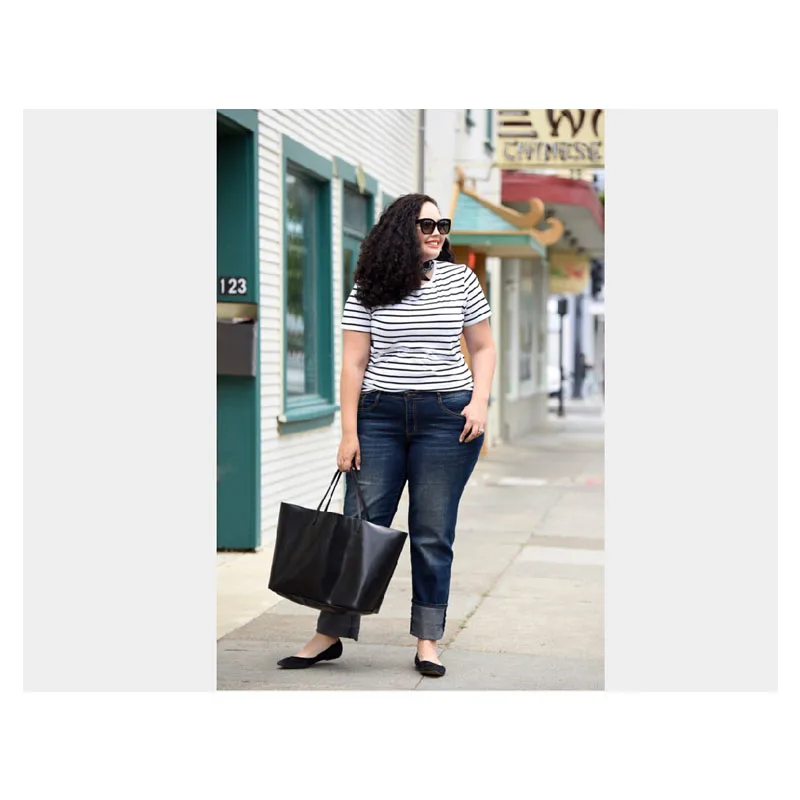 Женская летняя футболка с круглым вырезом и коротким рукавом|striped t shirt|t shirtplus shirt |