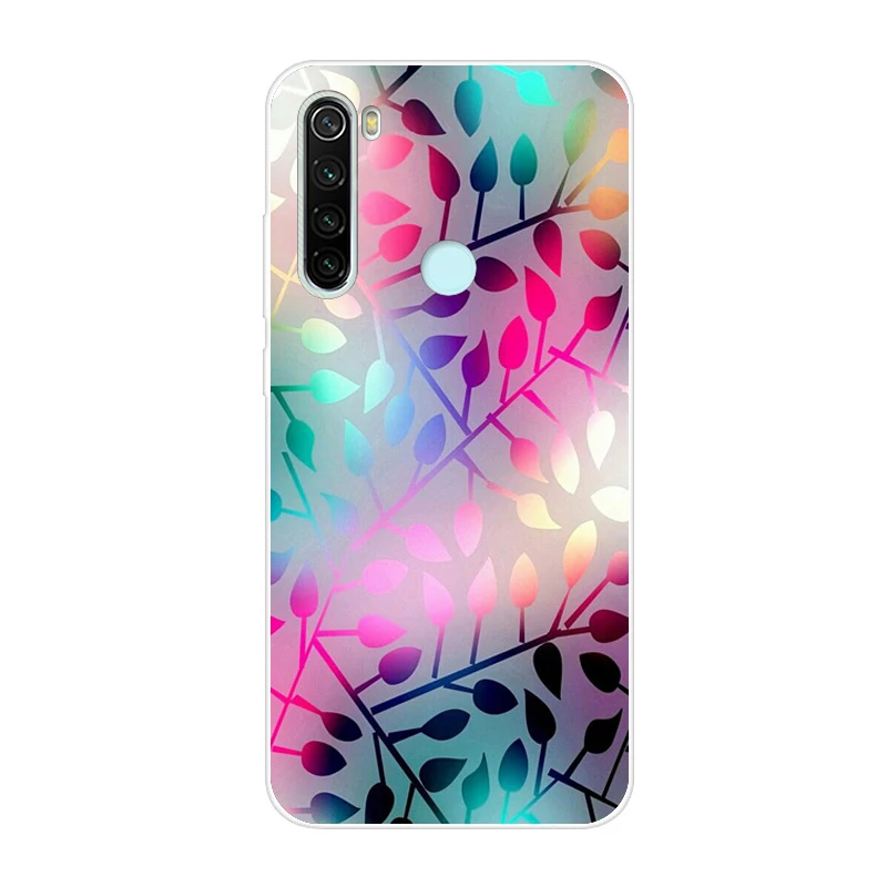 Зеленый Чехол из ТПУ для Xiaomi Redmi Note 8, мягкий силиконовый чехол для Xiaomi Redmi Note 8 Pro, чехол для Redmi Note8 8Pro, чехол для телефона с рисунком - Цвет: Зеленый
