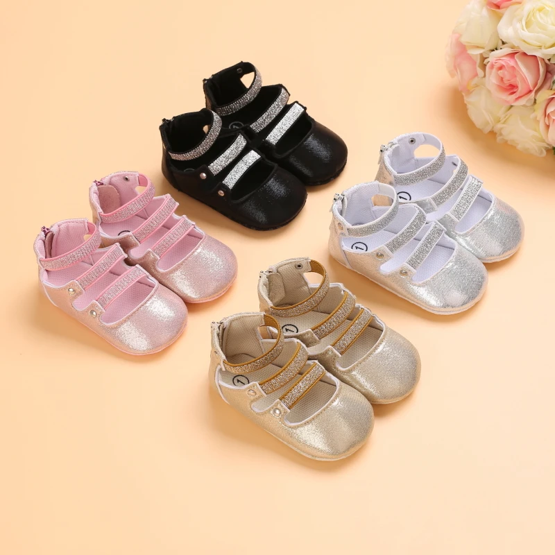 

Summer 0-18 Months Baby Learns To Walk Shoe Soft Sole Empty Baby Shoe Lovely Princess Shoe Summer Sandal