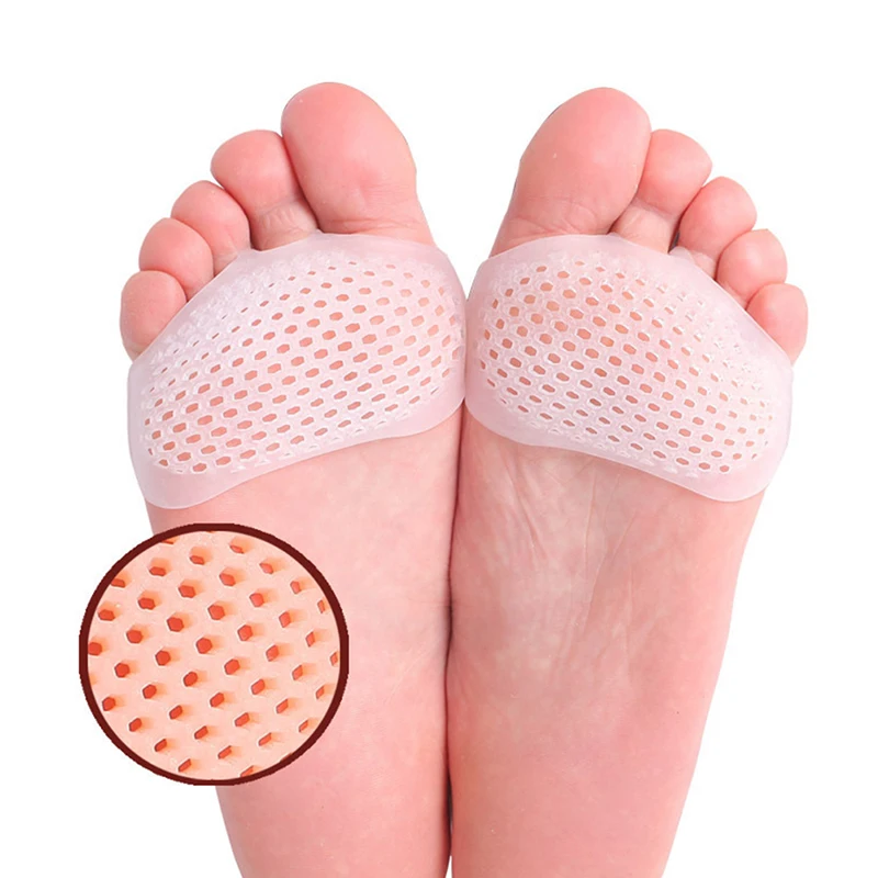

1Pair Corrector Foot Bunions High Heel Soft Insert Non-slip Feet Protection Pain Relief Silicone Bunion Corrector Toe Separator