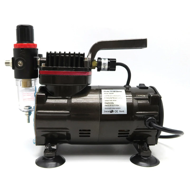 

110V/220V Аэрограф воздушный насос небольшой Краска в баллоне-распылителе раскраска Инструменты для ремонта мебели с распылительным насосом т...
