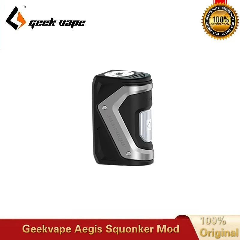 Оригинальный мод Geekvape Aegis Squonker 100 Вт TC бокс-мод с бутылкой 10 мл аккумулятор 18650