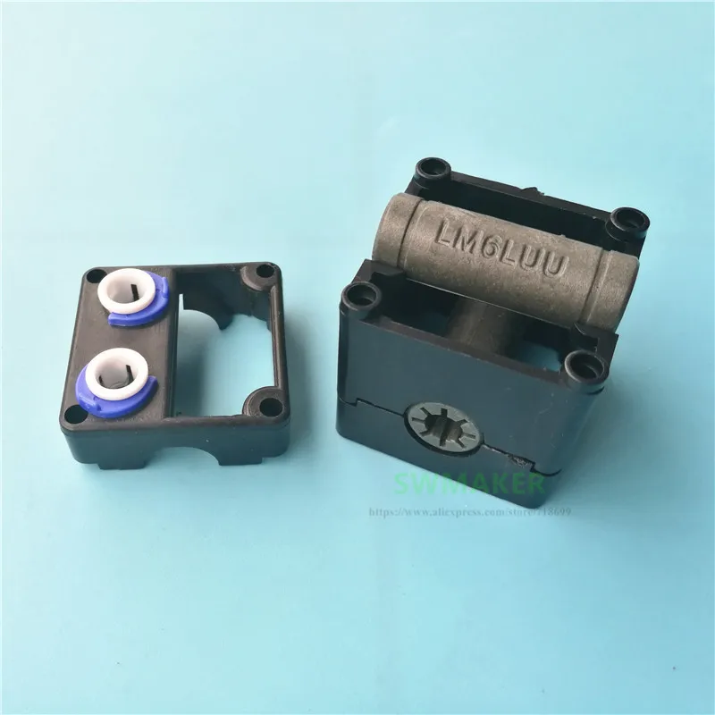 Ультимейкер 2 литья под давлением X/Y axis cross slide kit с твердым полимером LM6LUU для UM2 Olsson